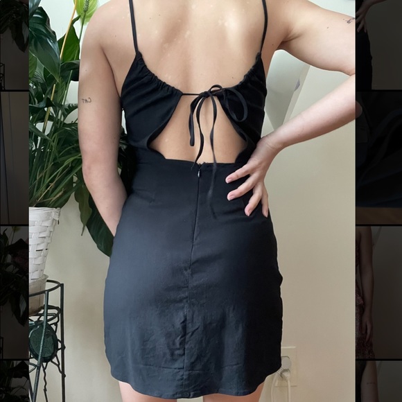 Black mini dress - Picture 2 of 5